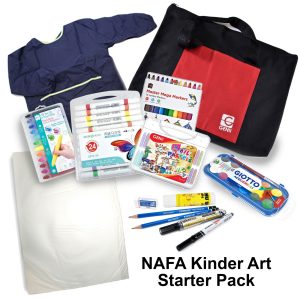 Nafa Kinder Art Starter Pack (Bag Included) (#0001) (*For New Students*)